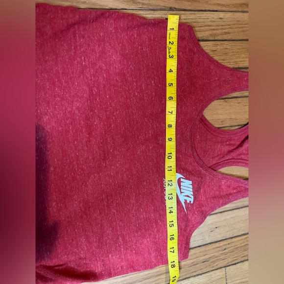 vintage nike racer back tank top shirt Women’s medium Heather Red - Picture 3 of 6